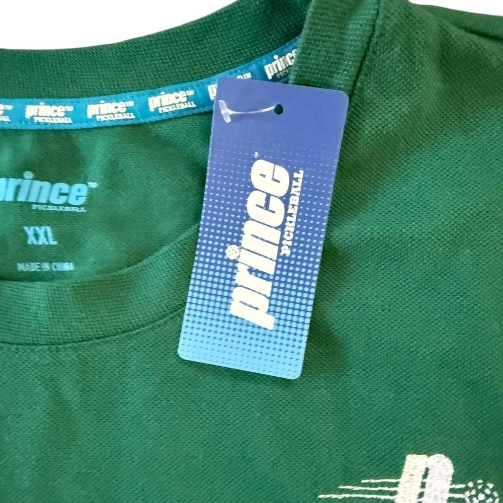 Prince Green Cropped T-Shirt - Picture 6 of 7